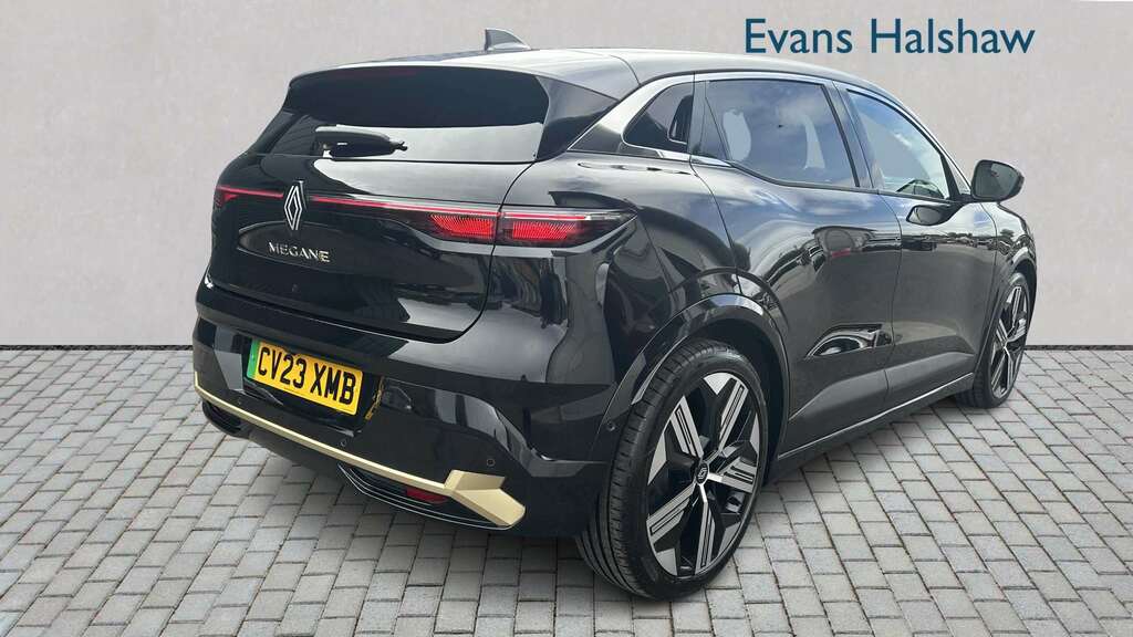 Renault Megane E-Tech Ev60 160Kw Iconic 60Kwh Optimum Charge 20 CV23XMB Black #2