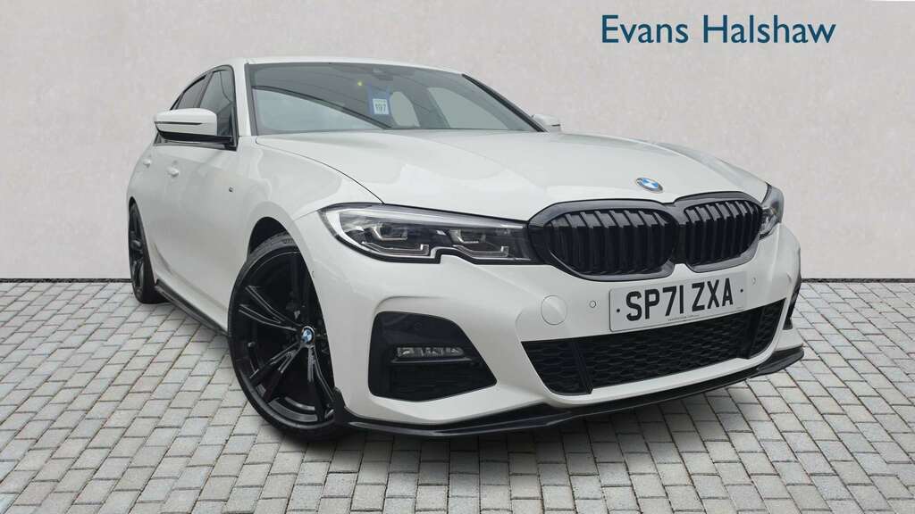 BMW 3 Series 318D Mht M Sport Step 2021 White