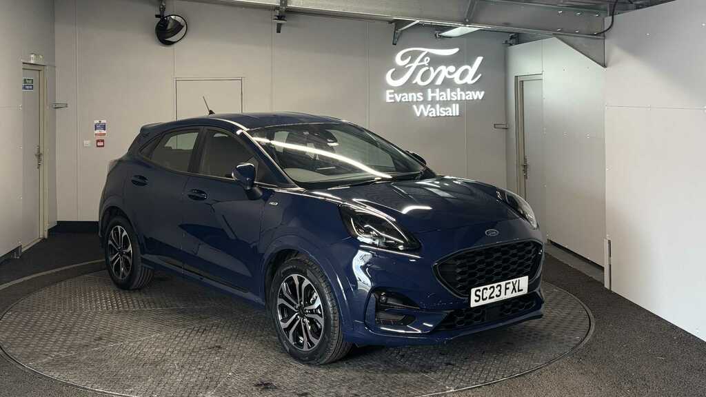 Ford Puma 1.0 Ecoboost Hybrid Mhev St-line Dct 2023 Blue