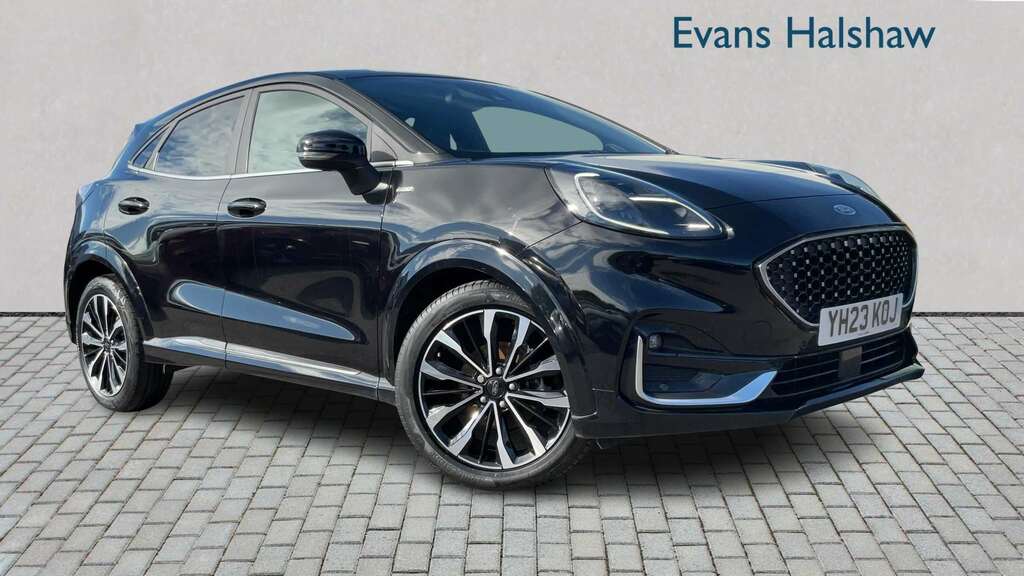 Ford Puma 1.0 Ecoboost Hybrid Mhev 155 St-line Vignale 2 Black