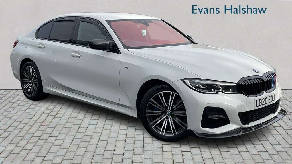 BMW 3 Series 330E M Sport 2020 LB20EDJ White