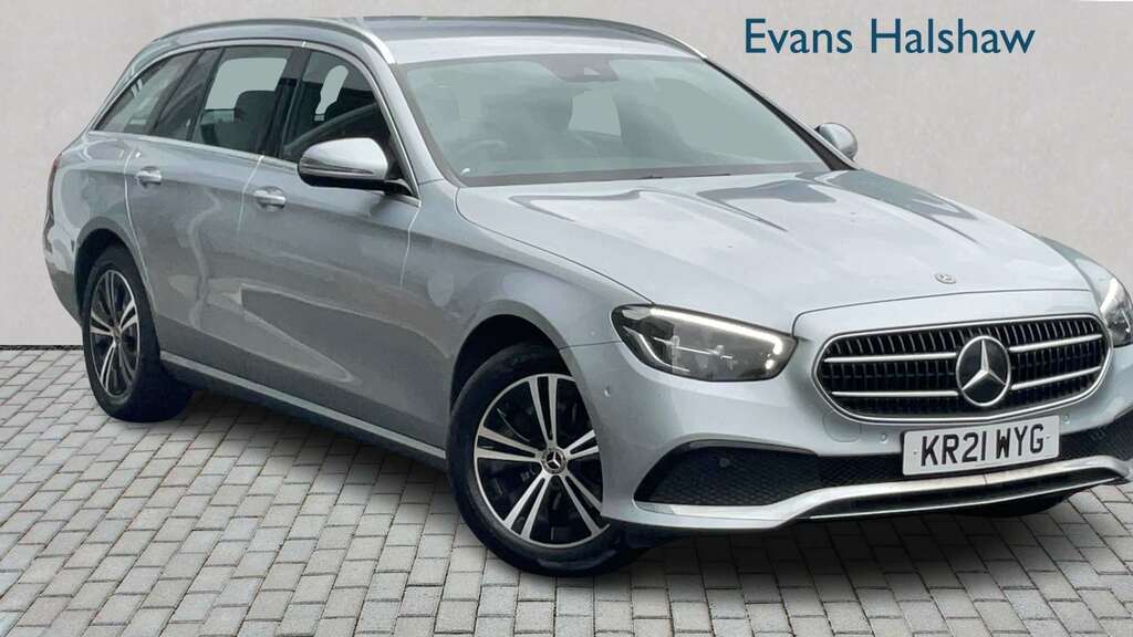 Mercedes-Benz E Class E220d Sport 9G-tronic 2021 KR21WYG Silver