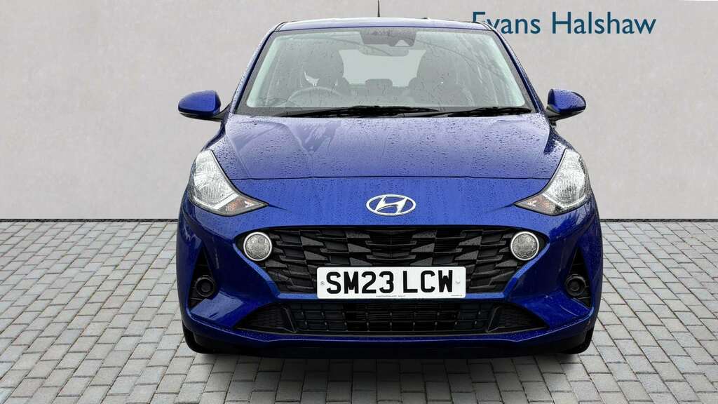 Hyundai I10 1.0 Mpi Se Connect 2023 Blue #3
