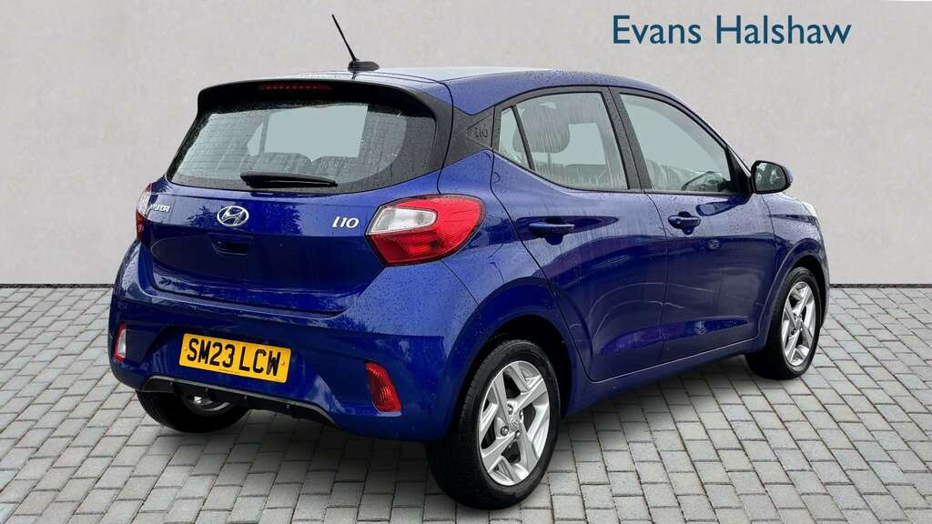 Hyundai I10 1.0 Mpi Se Connect 2023 Blue #6