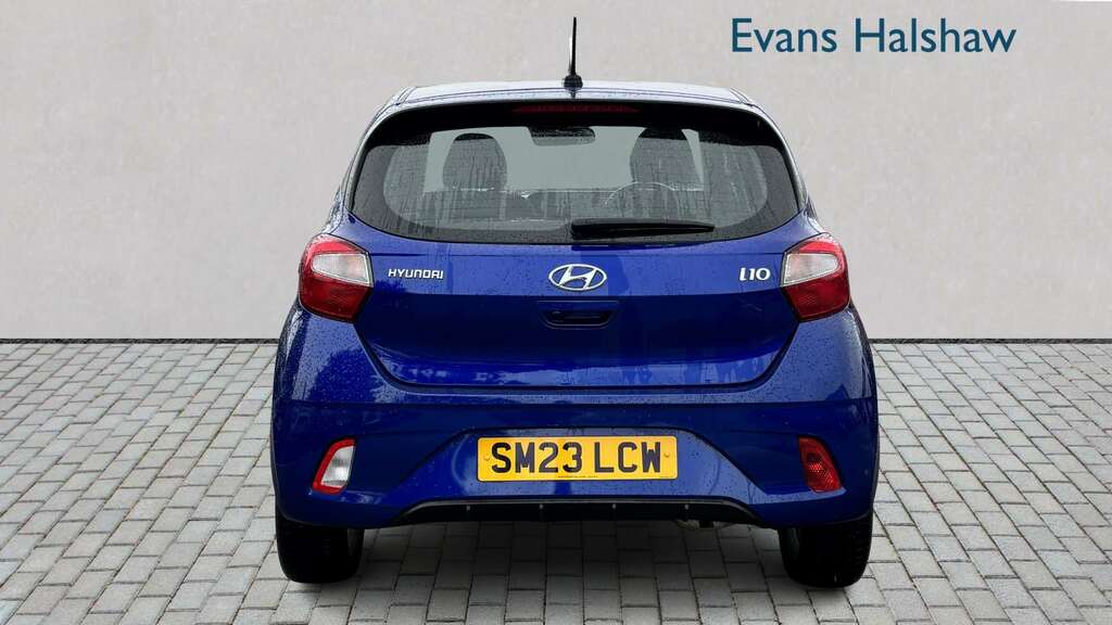 Hyundai I10 1.0 Mpi Se Connect 2023 Blue #5