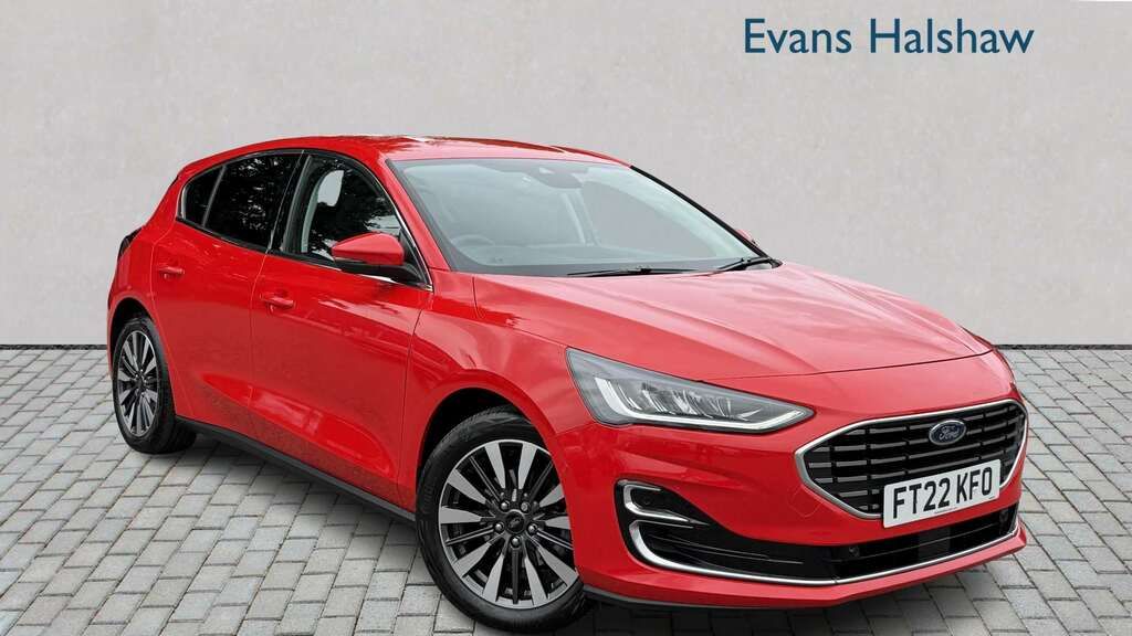 Ford Focus 1.0 Ecoboost Titanium Vignale 2022 Red
