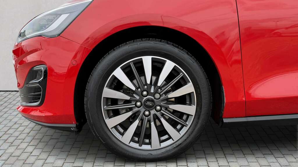 Ford Focus 1.0 Ecoboost Titanium Vignale 2022 FT22KFO Red #6