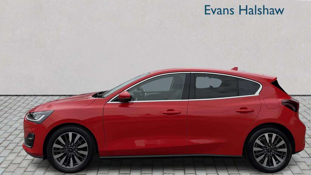 Ford Focus 1.0 Ecoboost Titanium Vignale 2022 FT22KFO Red #5