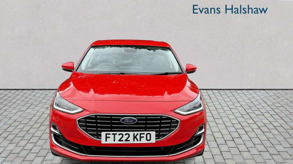 Ford Focus 1.0 Ecoboost Titanium Vignale 2022 FT22KFO Red #3