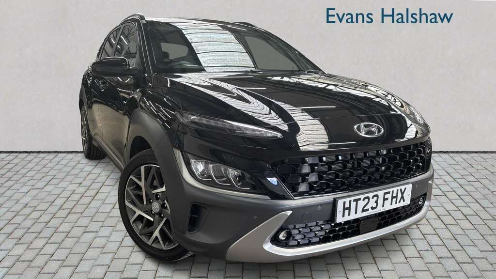 Hyundai Kona 1.6 Gdi Hybrid Ultimate Dct 2023 Black