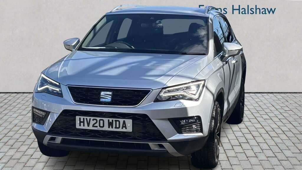 Seat Ateca 1.6 Tdi Xcellence Lux Ez Dsg 2020 Silver #3