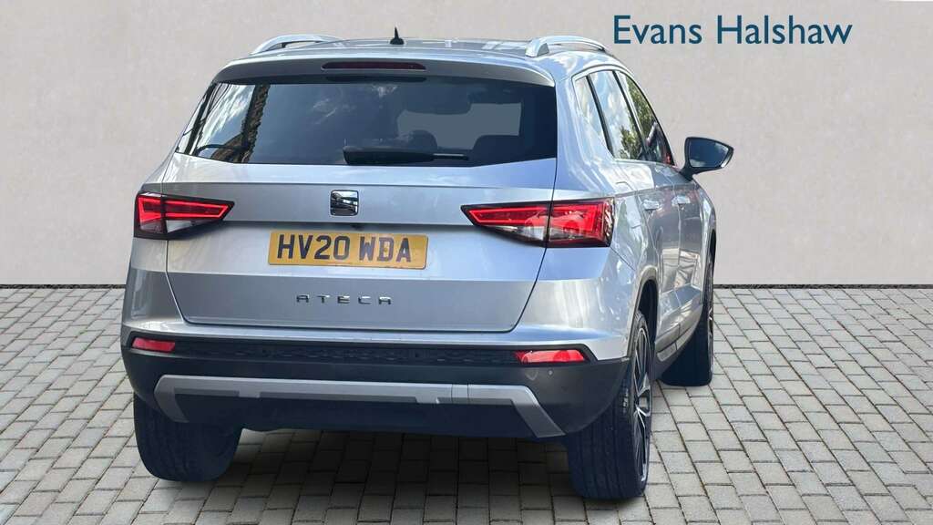 Seat Ateca 1.6 Tdi Xcellence Lux Ez Dsg 2020 Silver #6