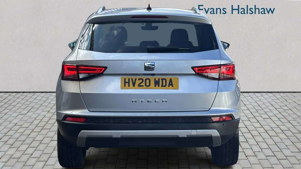 Seat Ateca 1.6 Tdi Xcellence Lux Ez Dsg 2020 Silver #5