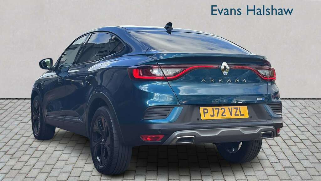 Renault Arkana 1.6 E-tech Hybrid 145 R.s. Line 2022 PJ72VZL Blue #2