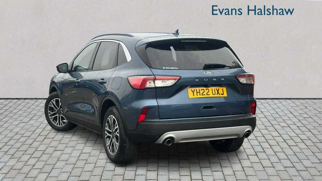 Ford Kuga 1.5 Ecoblue Titanium Edition 2022 YH22UXJ Blue #2