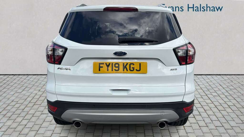 Ford Kuga 2.0 Tdci 180 Titanium X Edition 2019 FY19KGJ White #3