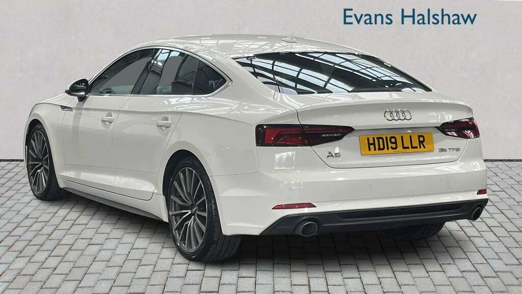 Audi A5 35 Tfsi S Line S Tronic 2019 HD19LLR White #2