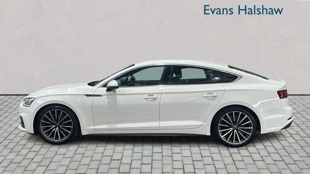 Audi A5 35 Tfsi S Line S Tronic 2019 HD19LLR White #3
