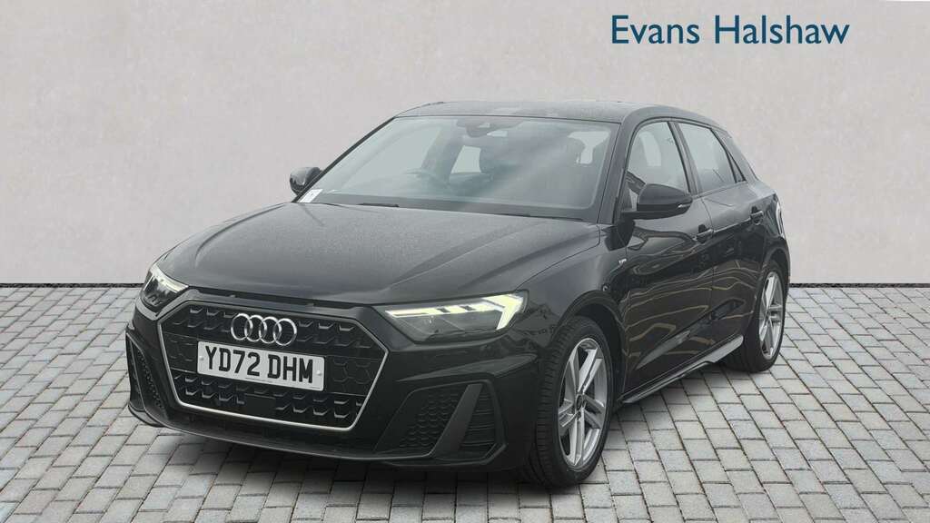 Audi A1 30 Tfsi 110 S Line 2022 YD72DHM Black #3
