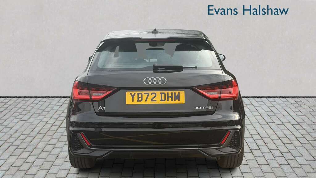 Audi A1 30 Tfsi 110 S Line 2022 YD72DHM Black #6