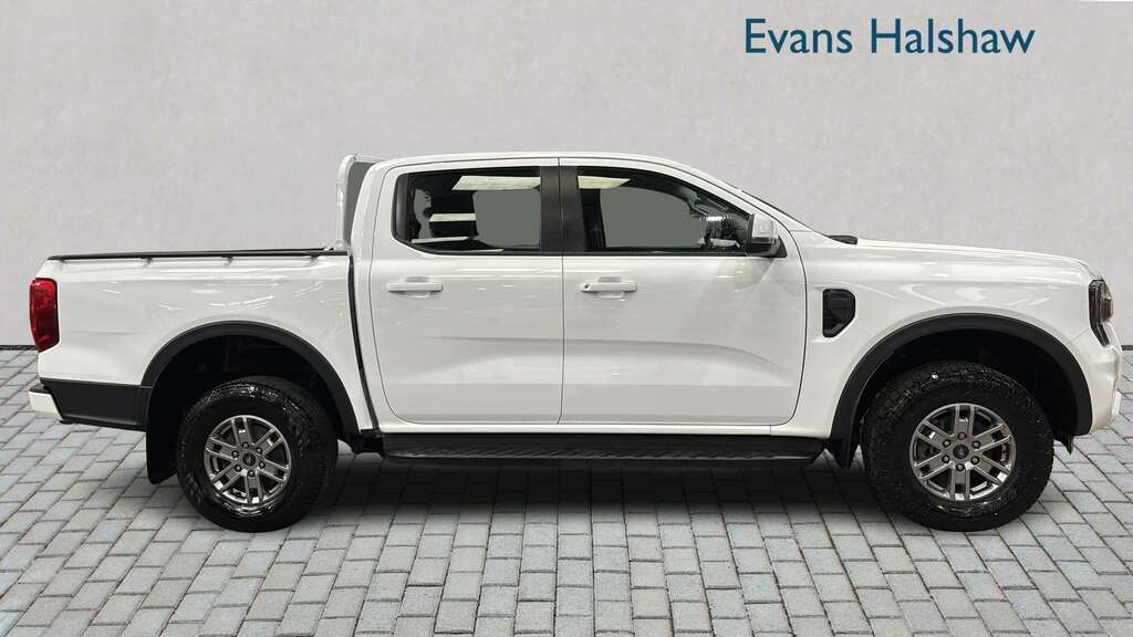 Ford Ranger Pick Up Double Cab Xlt 2.0 Ecoblue 170 2023 White #3