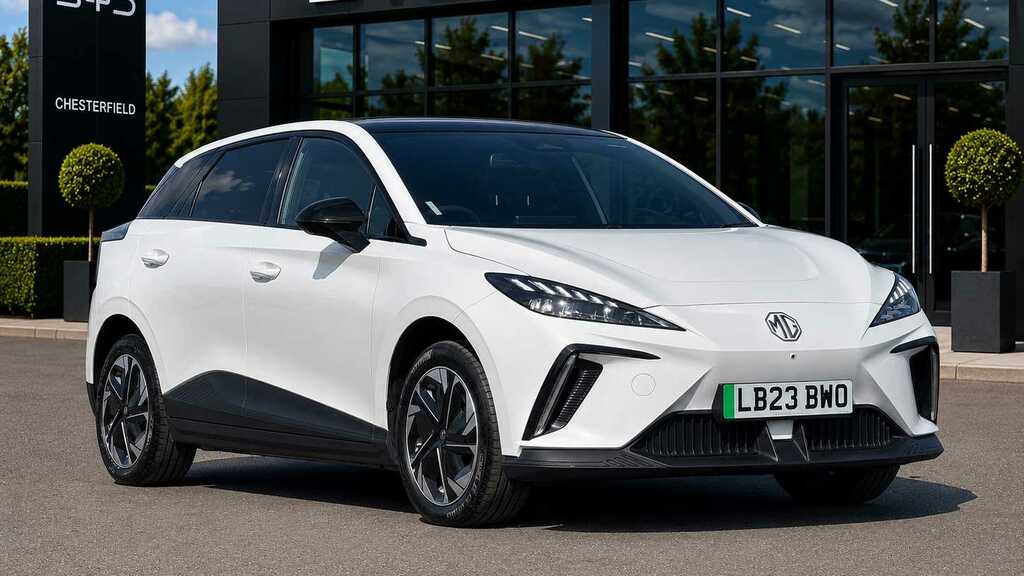 MG MG4 150Kw Trophy Ev Long Range 64Kwh 2023 White