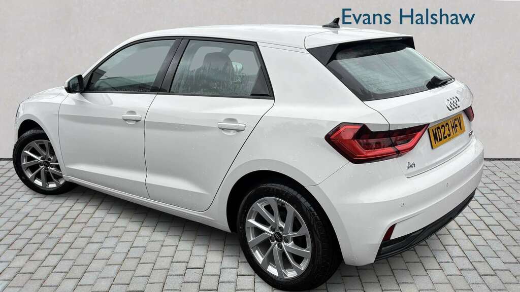 Audi A1 25 Tfsi Sport 2023 MD23HFV White #2