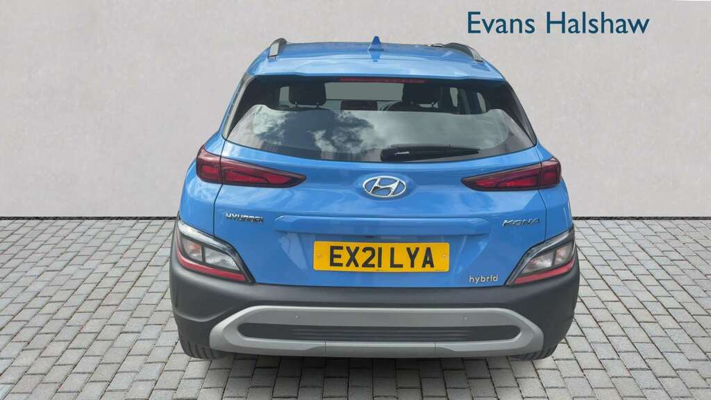 Hyundai Kona 1.6 Gdi Hybrid Se Connect Dct 2021 Blue #5