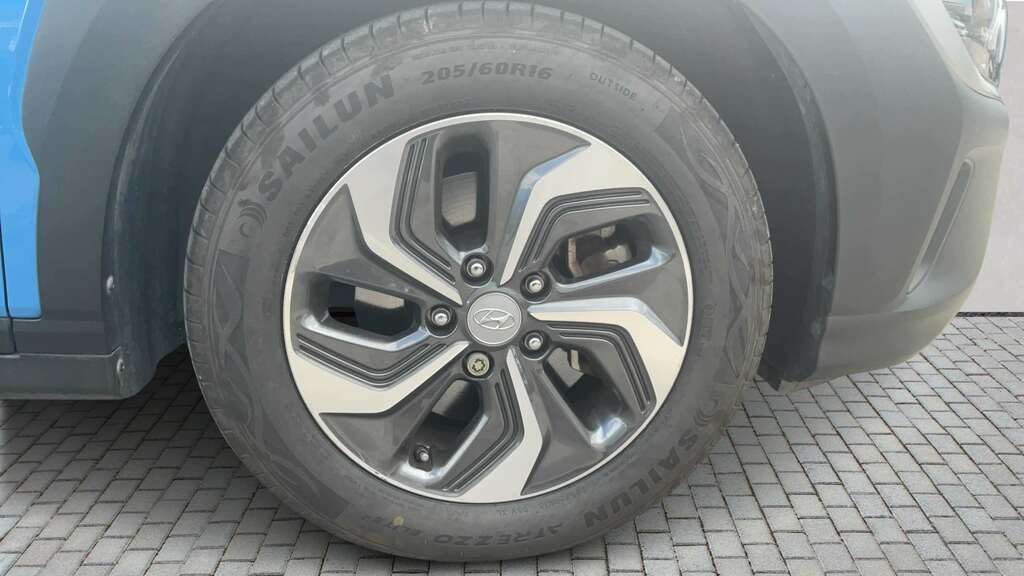Hyundai Kona 1.6 Gdi Hybrid Se Connect Dct 2021 Blue #6