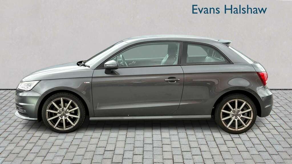 Audi A1 1.4 Tfsi S Line Nav S Tronic 2018 FD18FWX Grey #3
