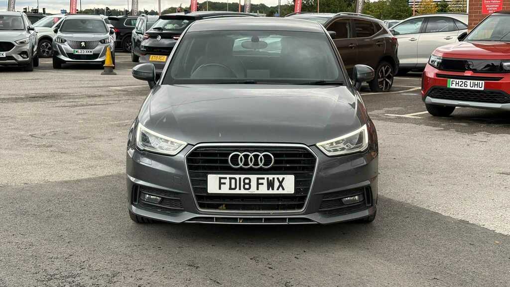 Audi A1 1.4 Tfsi S Line Nav S Tronic 2018 FD18FWX Grey #2