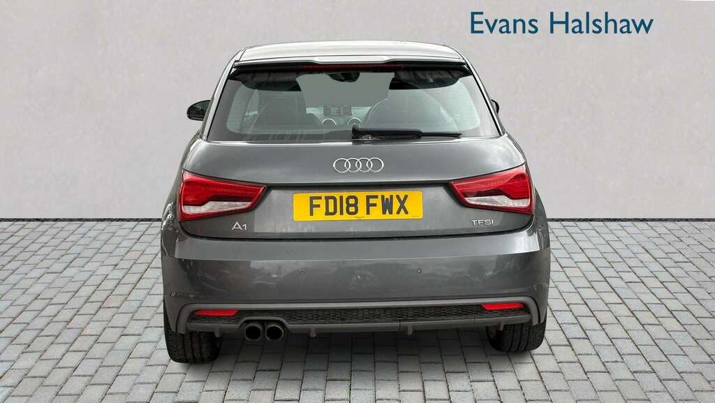 Audi A1 1.4 Tfsi S Line Nav S Tronic 2018 FD18FWX Grey #5