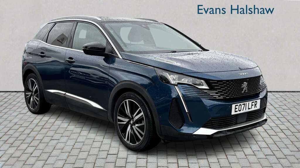 Peugeot 3008 1.6 Hybrid 225 Gt Premium E-eat8 2021 Blue