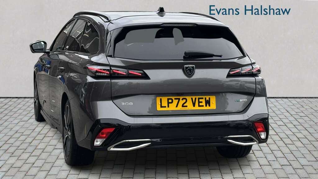 Peugeot 308 1.6 Plug-in Hybrid Gt E-eat8 2023 Grey #4