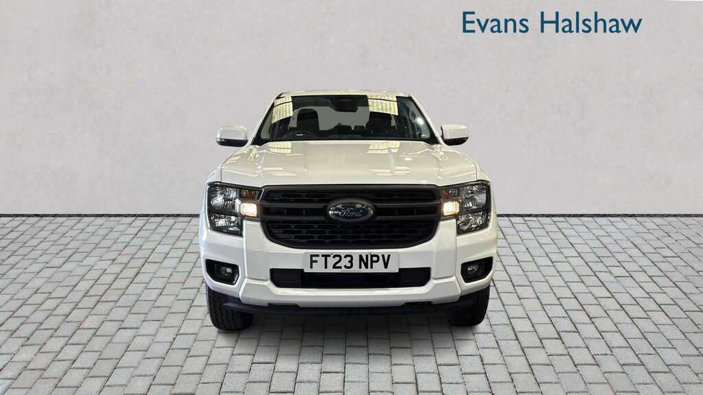 Ford Ranger Pick Up Double Cab Xlt 2.0 Ecoblue 170 2023 FT23NPV White #4