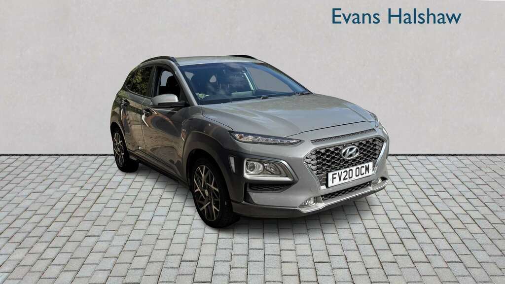 Hyundai Kona 1.6 Gdi Hybrid Premium Dct 2020 Grey