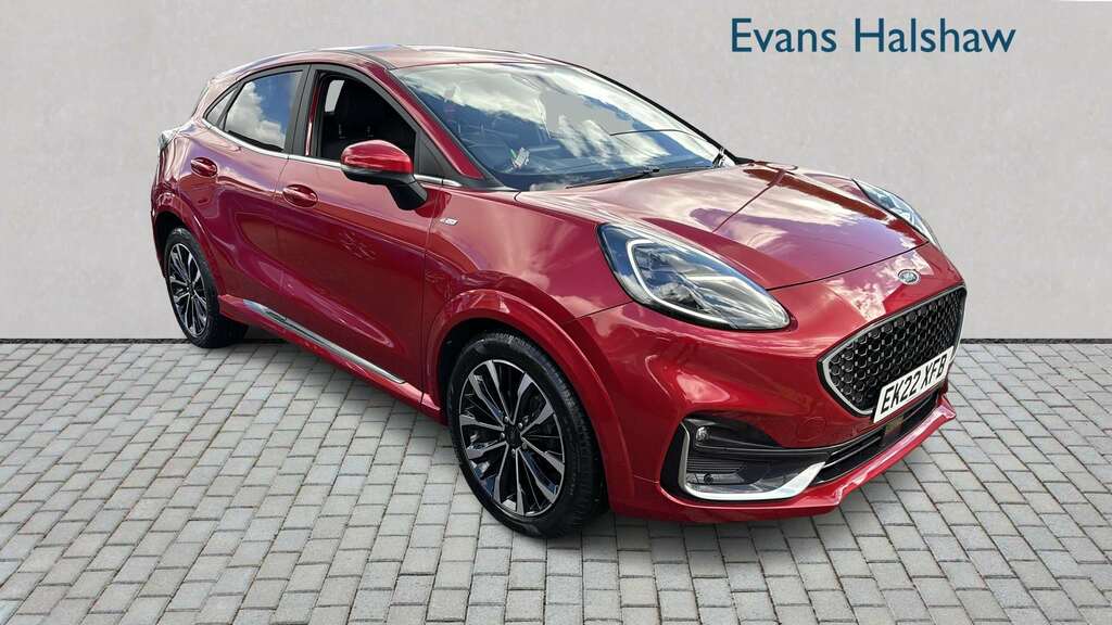 Ford Puma 1.0 Ecoboost Hybr Mhev 155 St-line Vignale Dct Red