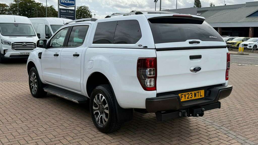 Ford Ranger Pick Up Double Cab Wildtrak 2.0 Ecoblue 213 2 FY23WTL White #4