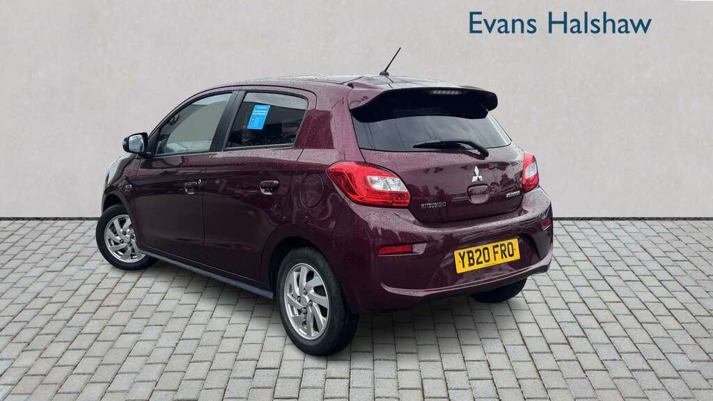 Mitsubishi Mirage 1.2 3 2020 Purple #4