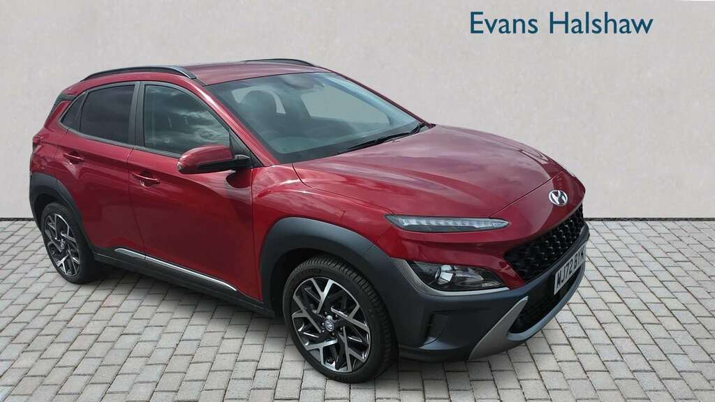 Hyundai Kona 1.6 Gdi Hybrid Premium Dct 2022 Red