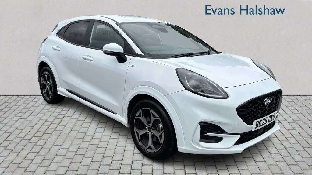 Ford Puma 1.0 Ecoboost Hybrid Mhev St-line 2025 White
