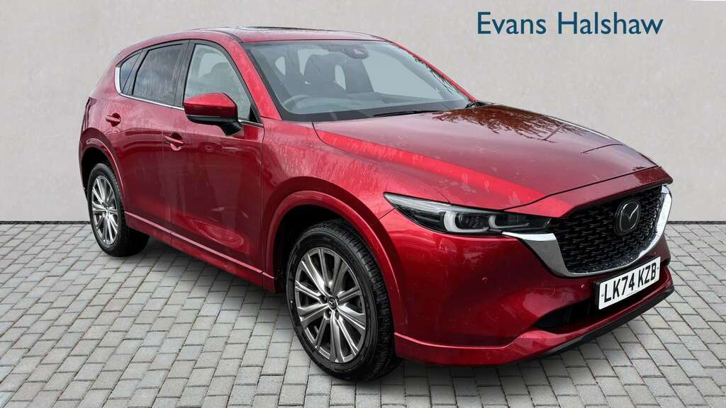 Mazda CX-5 2.5 E-skyactiv G Mhev Takumi Awd 2024 Red