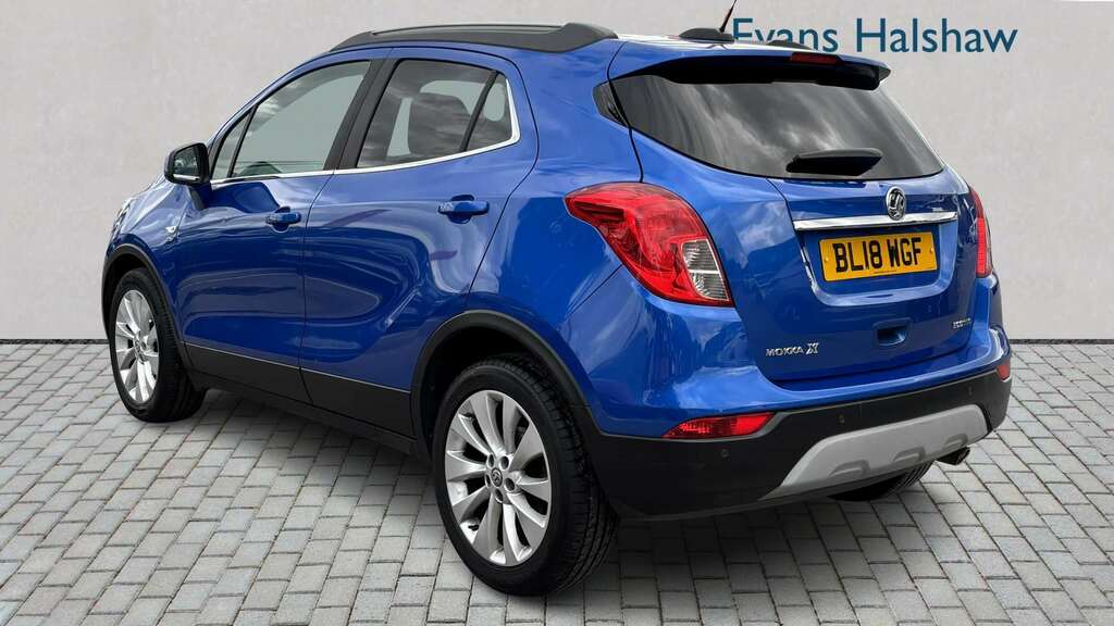 Vauxhall Mokka X 1.4T Ecotec Elite Nav 2018 BL18WGF Blue #4