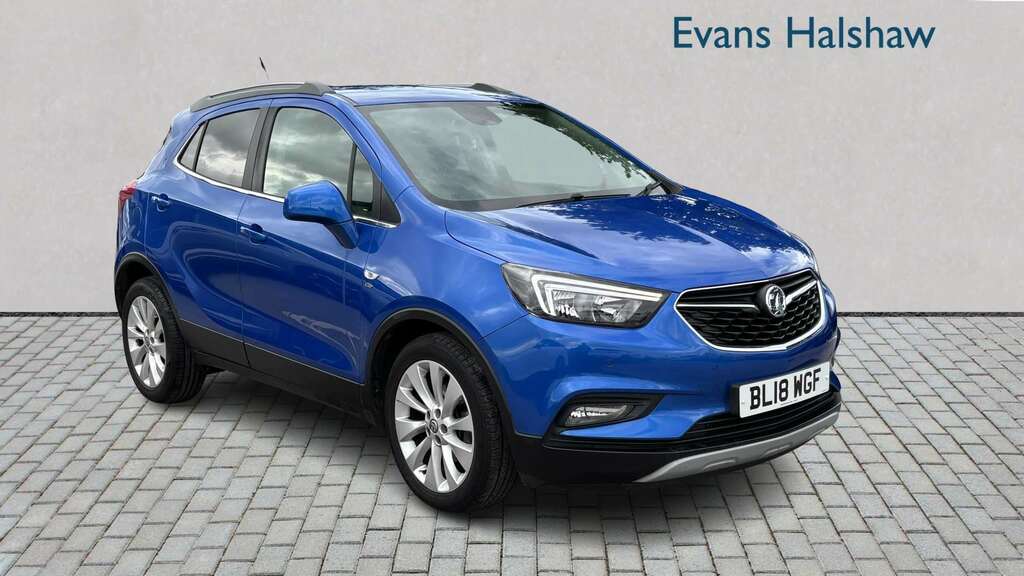 Vauxhall Mokka X 1.4T Ecotec Elite Nav 2018 BL18WGF Blue