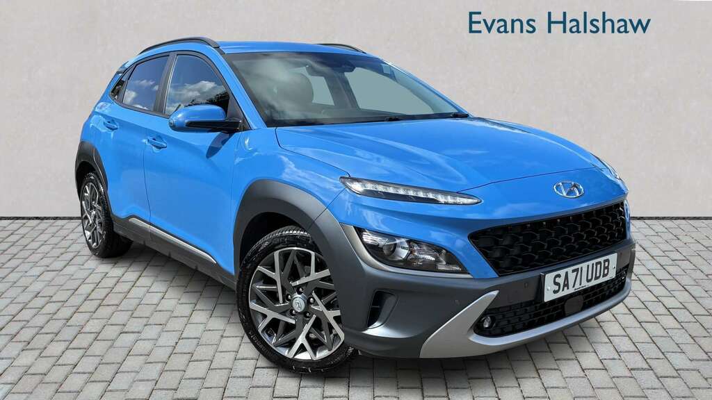 Hyundai Kona 1.6 Gdi Hybrid Premium Dct 2021 Blue