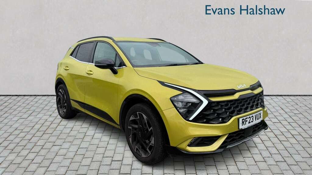 Kia Sportage 1.6T Gdi 48V Isg Gt-line Dct 2023 Yellow