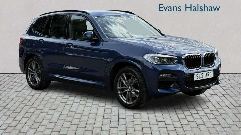 BMW X3 Xdrive20i M Sport Step 2021 Blue