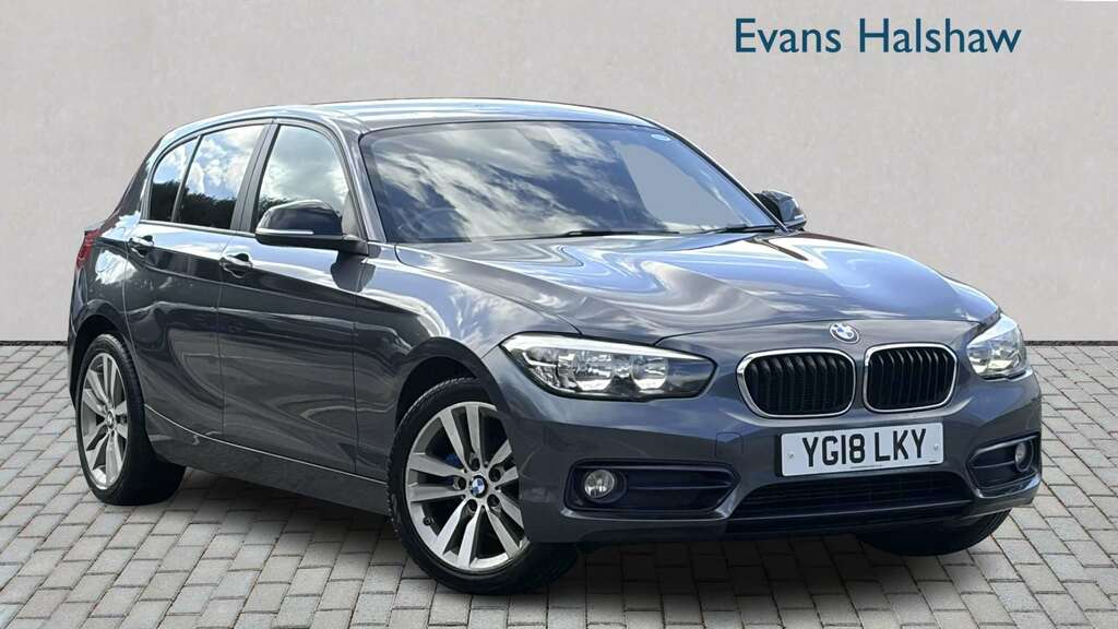 BMW 1 Series 118I 1.5 Sport Nav 2018 Grey