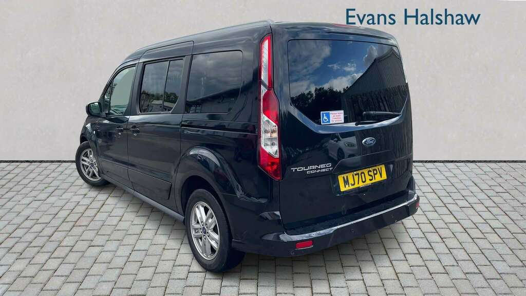Ford Grand Tourneo Connect 1.5 Ecoblue 120 Titanium Powershift 2020 Black #3