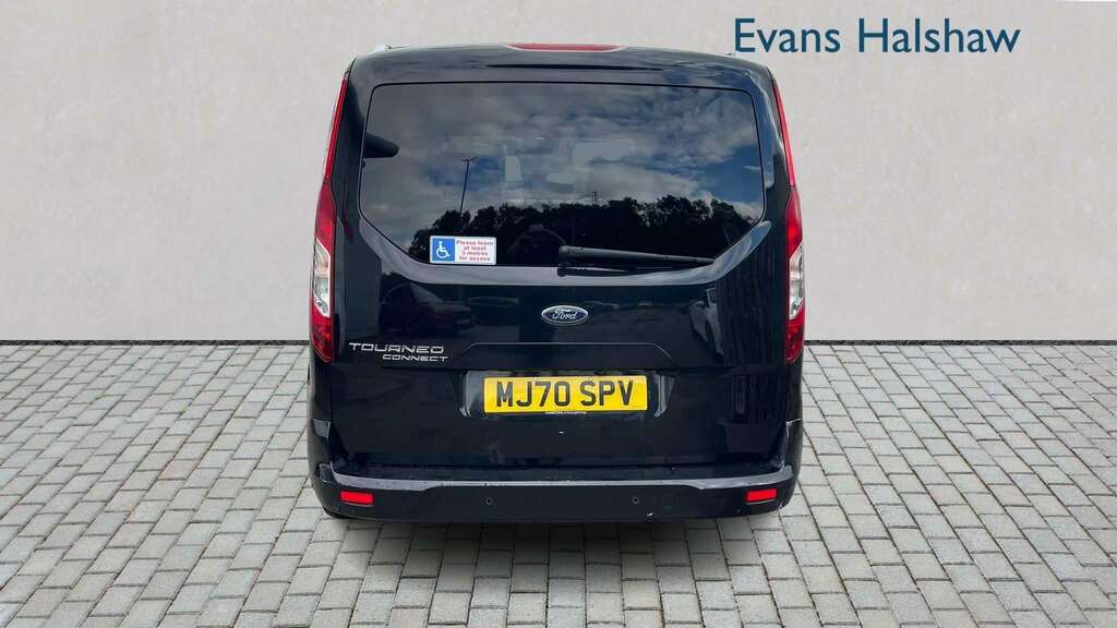 Ford Grand Tourneo Connect 1.5 Ecoblue 120 Titanium Powershift 2020 Black #4